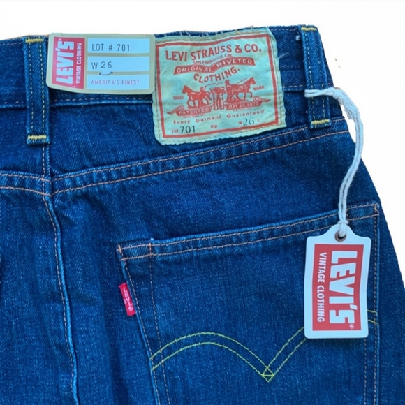 NWT LEVI'S DENIM PENCIL SKIRT - Picture 5 of 5